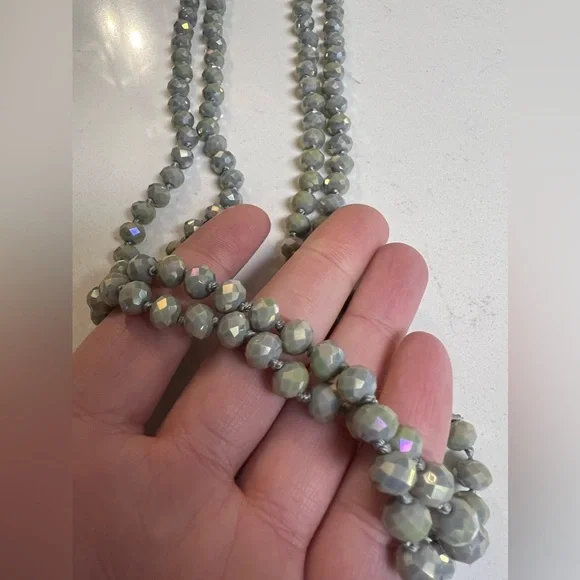 (2) Long Beaded Necklaces - Picture 6 of 6